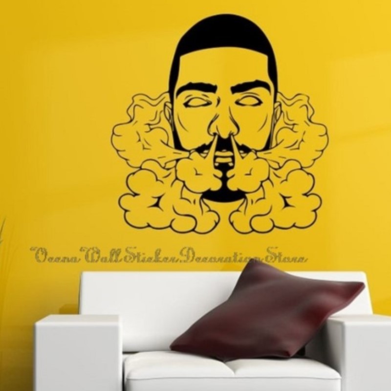 Vaping Store - Vape Smoking Wall Sticker Store Hookah