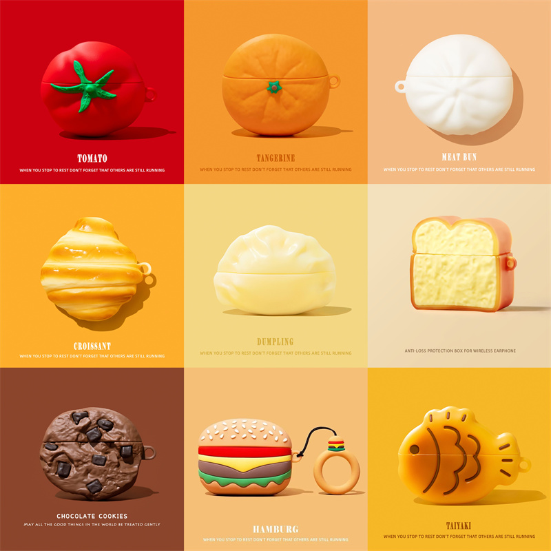 Anker Speaker Soundcore Boom 2 - 3D Food Model Cover for AirPods