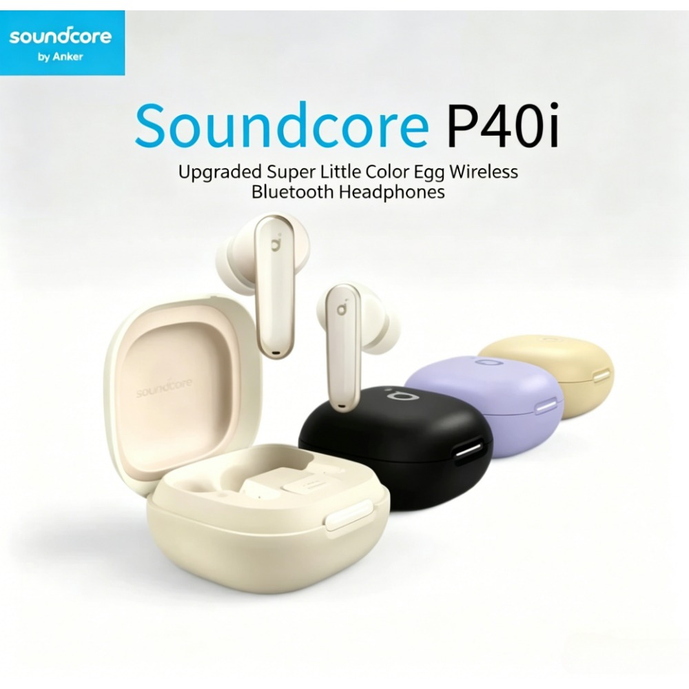 Anker Speaker Soundcore Boom 2 - Anker Soundcore P40i ANC Wireless Earbuds