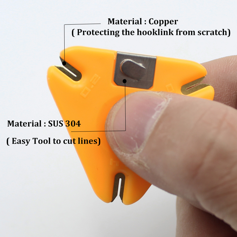 1PCS Carp fishing line Coated  - огляд і ціна Mesh Coil Strip